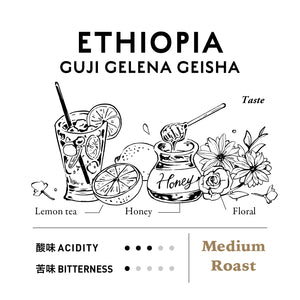 DRP SINGLE ORIGIN  ETHIOPIA GUJI GELENA GEISHA
