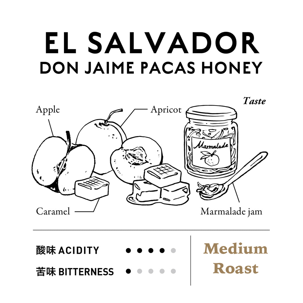 DRP SINGLE ORIGIN El Salvador Don Jaime Pacas Honey